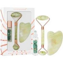 Crystallove - Jade Roller And Gua Sha Set Veido masažavimo prietaisai 1 pieces unisex