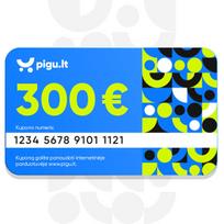 El. Dovanų kuponas, € 300