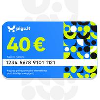 El. Dovanų kuponas, € 40