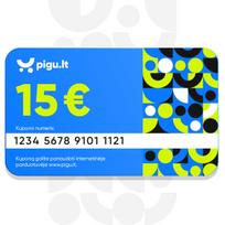 El. Dovanų kuponas, € 15