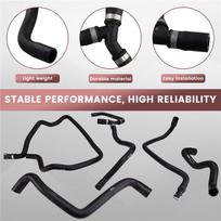 5 vnt./komplektas Automobilio radiatoriaus aušinimo sistemos žarna 1754838 7M51-8274-JC Ford Focus 2012-2018 m. Aušinimo skysčio vandens vamzdelis 7M51-8274-JB juoda