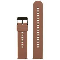 Rubber laikrodžio dirželis - rudas/juodas - 18mm