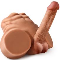 SuperLove James Realistic Dildo 18cm Sex Doll 3kg Skin