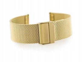 Auksinė 20mm tinklinė apyrankė 302g su graviravimu