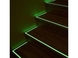 Fluorescencinė juosta 3m - tamsiai šviečianti