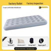 Savaime prisipučiamas paaukštintas oro čiužinys: Sulankstomas vienviečiui/dviviečiui palapinei stovyklaujant Single low bed 189x98x22 cm energijos taupymo rankinio siurblio komplekto spalva