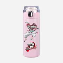 Anime Demon Slayer Spausdintas 400ml Vandens Buteliukas Termosas Nešiojamas Nerūdijančio Plieno Ne praleidžiantis Kempingo Vandens Puodelis Vaikų Dovana