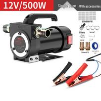 Elektrinis alyvos siurbimo siurblys 12V/24V/220V - Dyzelino savisiurbis degalų papildymo siurblys