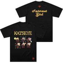 Internetinė Mergina T-shirt Katseye Merch T-shirt Neutrali Mada Pop Muzika Trumpomis Rankovėmis Sportiniai Marškinėliai Šaunūs Vasaros Medvilniniai Marškinėliai XS juoda