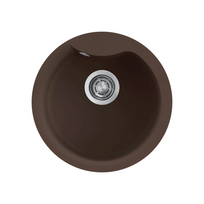 Granitinė plautuvė EGO ROUND Ø485mm, espresso G78