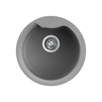 Granitinė plautuvė EGO ROUND Ø485mm, cemento G48