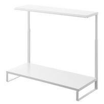 Baltos spalvos iš metalo stovas monitoriui Tower – YAMAZAKI