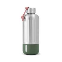 Sidabrinės spalvos iš nerūdijančio plieno termosas 850 ml Explorer – Black + Blum