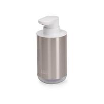 Sidabrinės spalvos iš nerūdijančio plieno muilo dozatorius 300 ml Duo Steel – Joseph Joseph
