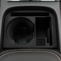 ABS Black Car Central Console Cup Holder Storage Box Armrest Box Organizer Cup Holder For Skoda Kodiaq 17-19 GT juoda
