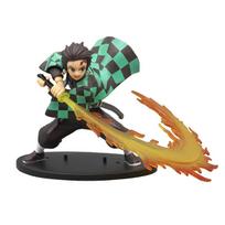 Karšta Demon Slayer Anime Figūrėlė Tanjirou Agatsuma Zenitsu Kyoujurou Anime Modelis Veiksmo Figūrėlė PVC kolekcinis Žaislas Vaikams Dovana