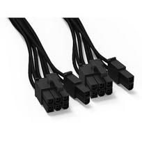 Be Quiet Power Cable CC-6620, 2 x PCIe 6+2pin, 600mm, Black BC071