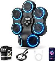 "Bluetooth" muzikos bokso mašina su 9 greičio režimais ir 11 smūgio režimų, LED šviesos bokso mašina vaikams / suaugusiesiems
