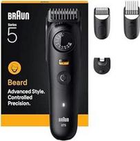 "Braun Series 5" barzdos kirptuvas, +4 kirpimo įtaisai, itin aštrūs ašmenys, 120 minučių veikimo trukmė, tikslaus reguliavimo ir fiksavimo "PrecisionWheel" gradacija, BT5520, juodas