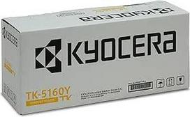 "Kyocera TK-5160Y" geltonos spalvos toneris, 12 000 puslapių, originali "Premium" klasės spausdintuvo kasetė 1T02NTANL0, skirta ECOSYS P7040cdn