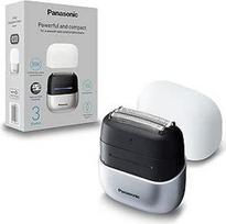 "Panasonic" ES-ACM3BW503 serijos 700s kompaktiškas skustuvas su 3 peiliukais, drėgnas ir sausas skustuvas vyrams, barzdos tankio jutiklis, IPX7 atsparumas vandeniui, USB-C įkrovimas, kintamosios srovės USB maitinimo šaltinis, baltos spalvos