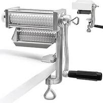 "Steaker Meat Tenderiser", "Meat Tenderiser" metalinis mėsos smulkintuvas "Meat Tenderizer" su peilių ritinėliais ir rankine rankena, mėsos švelninimo mašina, skirta mėsai, vištienai, kepsniams švelninti