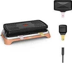 "Tefal Food & Co" RE650J10 daugiafunkcinė "Raclette" keptuvė "Raclette Classic XL", skirta 8 asmenims
