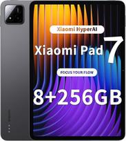 "XIAOMI Pad 7" planšetinis kompiuteris, 11,2 colio, 8 + 256GB, 3,2K 144 Hz ekranas, "Snapdragon 7+ Gen 3", 8850 mAh baterija, "HyperAI", keturi garsiakalbiai, vientisa darbalaukio patirtis, pilka
