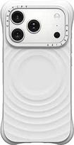 CASETiFY Ripple iPhone 17 Pro dėklas [Premium Soft-Touch Silicone/MagSafe Compatible/Drop Protection from 2 m] - Baltas