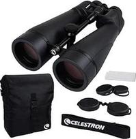 Celestron 72035 SkyMaster Pro ED 20x80 Astronomie-Fernglas mit ED-Glas und großer Blende für Beobachtungen aus weiter Ferne, vollvergüteter XLT-Beschichtung, Stativadapter und Tragekoffer