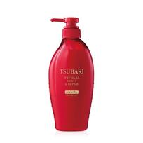 Tsubaki Premium Drėkinamasis ir Atstatomasis šampūnas 450ml FREE