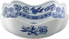 Hutschenreuther 02001-720002-13168 Kvadratinis svogūnų dubuo 18 CM 0,61 litro mėlynos spalvos