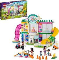 LEGO 41718 Friends Tiertagesstätte, Heartlake City Spielset mit Tier-Figuren inklusive Hund und Hase sowie 3 Mini-Puppen, Spielzeug für Mädchen und Jungen ab 7 Jahre