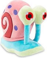Nickelodeon Kempiniukas Plačiakelnis Gary the Snail 10" kolekcinis minkštas žaislas