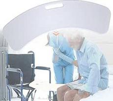 Stumdomoji lenta neįgaliųjų vežimėlių naudotojams, stumdomoji lenta neįgaliųjų vežimėlių naudotojams, pacientų keltuvas, pagalbinė priemonė, perkėlimo lenta iš neįgaliųjų vežimėlio į lovą, tualetą, vonią (balta)
