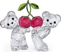 Swarovski Kris Bear Always Together, detalus meškiukas iš įvairiaspalvių spindinčių kristalų
