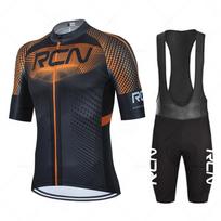 2023 RCN komandos dviratininko aprangos komplektas Dviratininko drabužiai MTB dviračių drabužiai Vienodas maillot dviratininko apranga Vyriškas dviratininko kostiumas XS