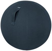 Leitz Ergo Cosy aktyvus sėdėjimo kamuolys, veliūrinė pilka, 65 cm
