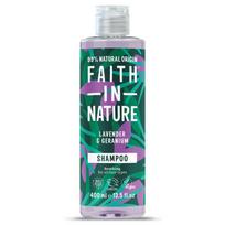 Faith in Nature Levandų ir pelargonijų šampūnas 300ml