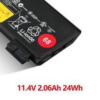 Įkraunama ličio baterija, skirta Lenovo Thinkpad X240 X250 X260 X270 T440 T450S T460 K2450 L470 L460 T440S W550S 45N1136 K20/K21-80 nešiojamojo kompiuterio baterija 11.4V 2.06Ah 24Wh