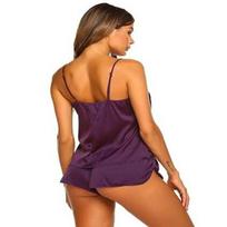 Ladysta Stilinga Violetinė Babydoll Apatinio Trikotažo Naktiniai Laisvo Dydžio(SML) Freesize(S  M  L) violetinė