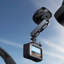 Automobilinis siurbtukas 360° reguliuojamas laikiklis veiksmo kamerai, skirtas DJI/Insta360/GoPro veiksmo kameroms CHINA