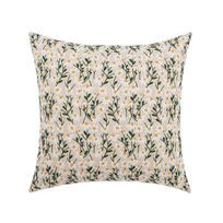 Šiaurietiškas bohemiškas lapuotas pūstas pagalvės užvalkalas 45x45cm Pillow Cover Only