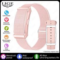 LIGE's New Smart Bracelet Women's Health Monitoring Smart Bracelet Men's Outdoor Sports Smart Watch juoda