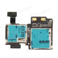 Samsung i9500 Galaxy S4 / i9505 Galaxy S4 SIM ir microSD kortelės lizdo jungtis