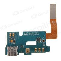 Samsung N7100 Galaxy Note 2 / N7105 Galaxy Note 2 įkrovimo lizdo ir mikrofono jungtis