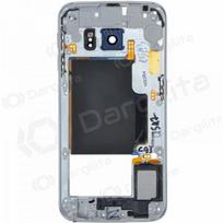Samsung G925F Galaxy S6 Edge vidinis korpusas (pilkas / mėlynas) (naudotas grade B, originalus)