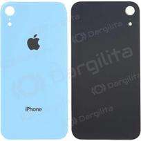 Apple iPhone XR galinis baterijos dangtelis (mėlynas) (bigger hole for camera)