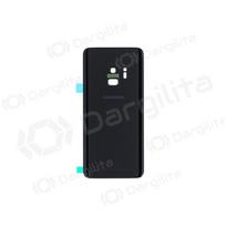 Samsung G960F Galaxy S9 galinis baterijos dangtelis juodas (Midnight Black) (naudotas grade A, originalus)