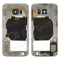Samsung G920F Galaxy S6 vidinis korpusas (juodas) (naudotas Grade B, originalus)